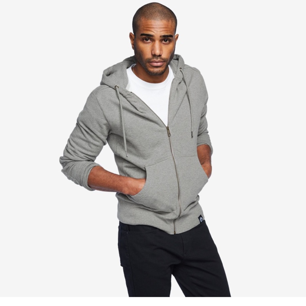 American Giant Grey hoodie. XL.